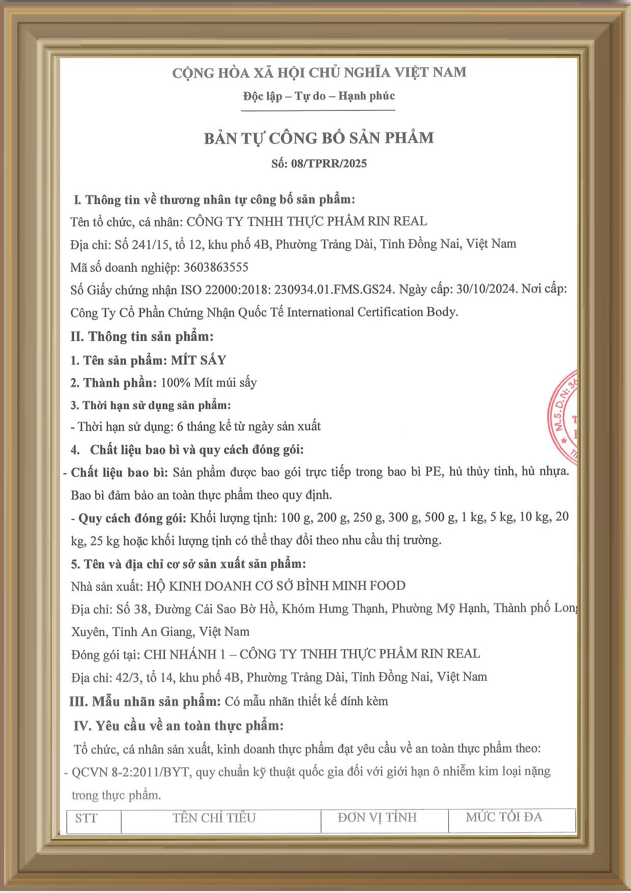 Mít sấy